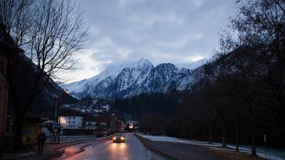 СМИ: российские лыжники попали в ДТП в Альпах