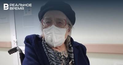 В Казани 92-летняя женщина сделала прививку от коронавируса