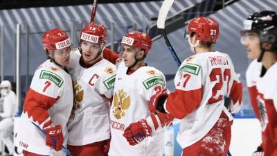 Сборная России открыла счёт в матче с Швецией на МЧМ-2021 по хоккею
