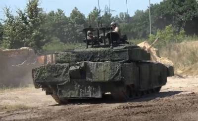 В Британии: Многоттеночный цифровой камуфляж верхней проекции танка позволит снизить уязвимость от БПЛА