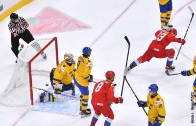 Россия в овертайме победила Швецию на молодежном ЧМ по хоккею