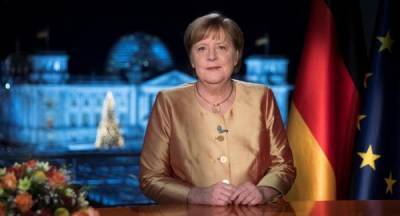 Меркель в новогоднем обращении предупредила немцев о «тяжёлой зиме»