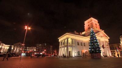 Праздничные площадки в новогоднюю ночь развернутся во всех районах Минска