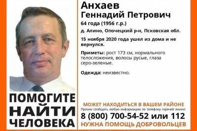 Мужчина с русыми волосами пропал в Псковской области