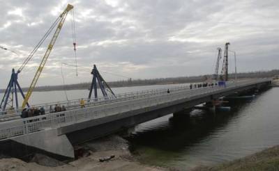 На Днепропетровщине открыли новый мост
