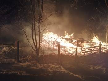 В Череповецком районе заживо сгорела пенсионерка