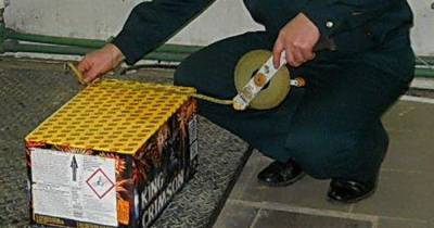 В Калининградскую область пытались незаконно ввезти из Литвы батарею фейерверков весом 11 кг