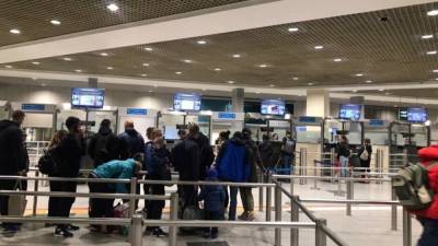 Авиарейсы из московского Домодедово задержаны из-за плохой погоды