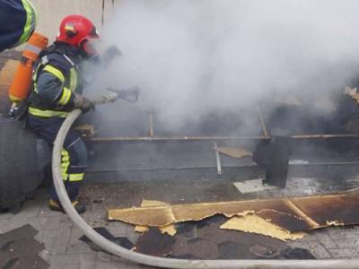 В Ровно произошел масштабный пожар в ТРЦ