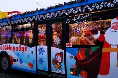 Где в Туле искать необычный новогодний автобус