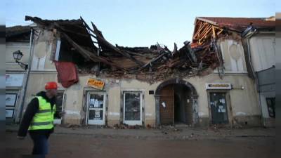 Хорватия восстанавливается после землетрясения