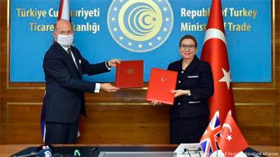 Британия заключила торговое соглашение с Турцией на 20,5 млрд евро