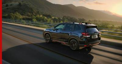 Изображения нового Subaru Forester показали дизайнеры