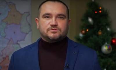 Глава ВГА Лисичанска поздравил жителей города с Новым годом (видео)