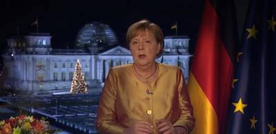 Меркель в последний раз на посту канцлера поздравила немцев с Новым годом