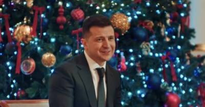 В Сеть слили новогоднее поздравление президента Зеленского (видео)