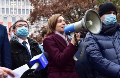 Майя Санду - Санду призвала к протестам против молдавского парламента - sharij.net - Украина - Молдавия