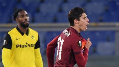 «Рома» победила «Янг Бойз» в матче Лиги Европы