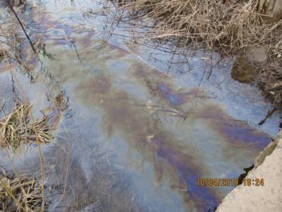 Маслянистые пятна на реке в Удмуртии оказались следами нефтепродуктов
