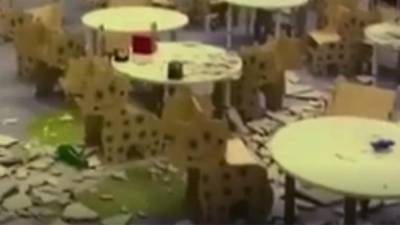 Потолок обрушился в детском саду в Кемерове спустя шесть дней после открытия