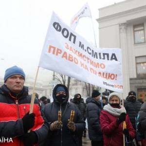 В столице из-за протеста перекрыли центральную улицу