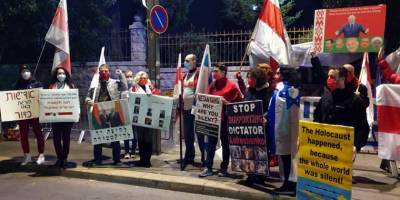 Новый митинг на улице Бальфур: от Нетаниягу добиваются реакции на события в Беларуси
