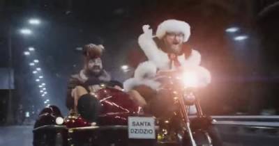 DZIDZIO в образе Санта Клауса выпустил новогодний клип