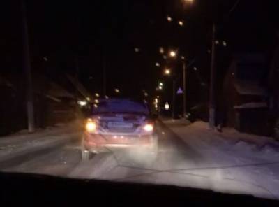 В Кузбассе инспекторы ГИБДД устроили погоню за пьяным водителем Hyundai