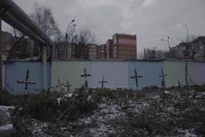 «Кладбище» из банок убрали со стадиона «Водник» в Нижнем Новгороде