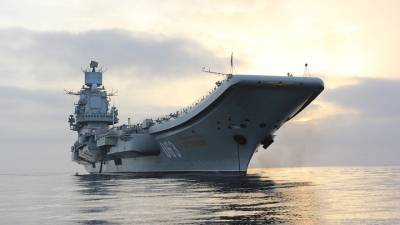 Авианесущий крейсер "Адмирал Кузнецов" выйдет на испытания через два года