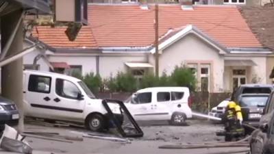 В результате взрыва у телецентра в Белграде погиб один человек