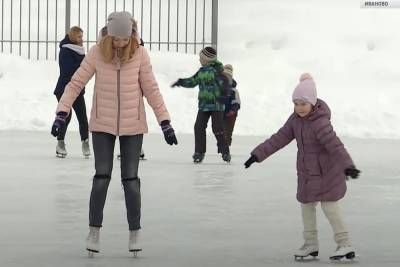 Первые ледовые катки в Иванове откроют в эти выходные