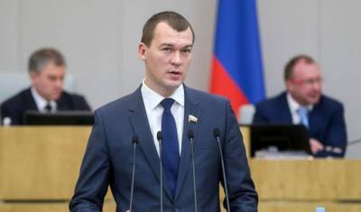 Дегтярев поддержал введение безналоговой экономики в Хабаровском крае
