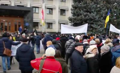 Одессу колотит: люди вышли на протест, не хотят возвращения к временам Кучмы