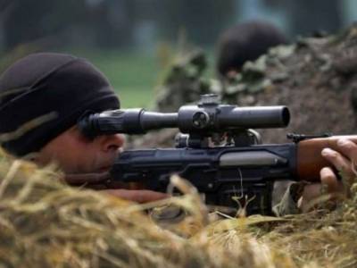 На Донбассе боевики ранили снайперским огнем военнослужащего ВСУ