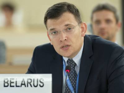 Постпред Беларуси Амбразевич обвинил структуры ООН в распространении недостоверных сведений о Беларуси