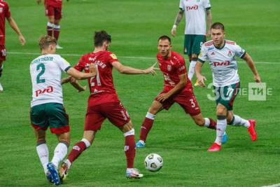 Букмекеры считают казанский «Рубин» аутсайдером в матче с «Локомотивом»