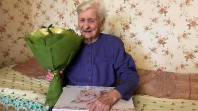 Жительнице Твери Екатерине Ларионовой исполнилось 100 лет