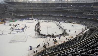 Команды НХЛ рассматривают возможность проведения матчей на открытом воздухе