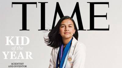 Журнал Time впервые назвал Ребенка года. Им стала 15-летняя ученая