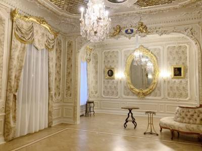 На восстановление парадных интерьеров Юсуповского дворца потратили 200 млн
