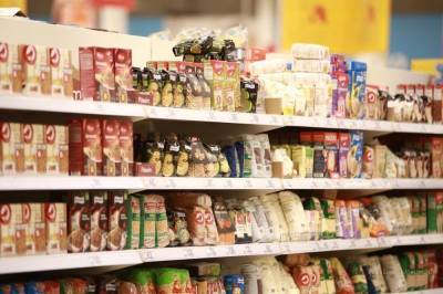 В магазинах Липецкой области из 260 продуктов питания - 124 отмеченных знаком роскачества