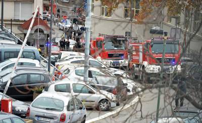 Сильный взрыв прогремел возле телецентра в Сербии: есть жертвы, видео разрушений