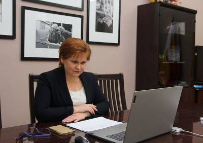 Сорокина провела личный прием граждан в онлайн-формате