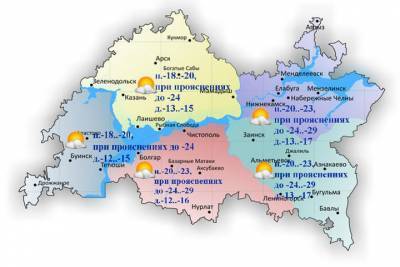 В Татарстане ожидаются туман, изморозь и 29 градусов мороза
