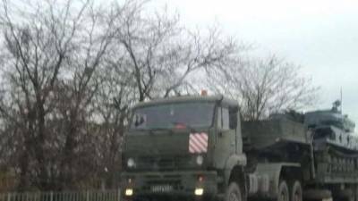 В Крыму заметили установки "Шилка", которые ехали к админгранице