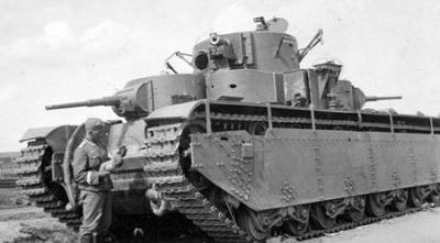 Т-35: как воевал советский танк с пятью башнями