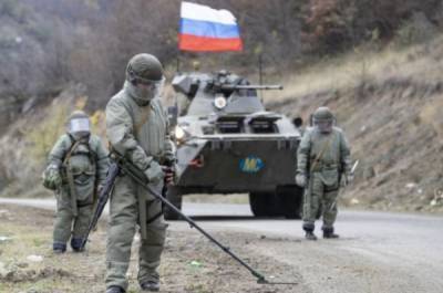 Российские миротворцы разминировали 50 гектаров территории Карабаха
