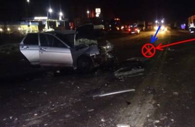 В Прилузье после столкновения с КАМАЗом погиб водитель легковушки