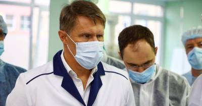 Глава Минздрава России Мурашко посетил областную клиническую больницу (фоторепортаж)